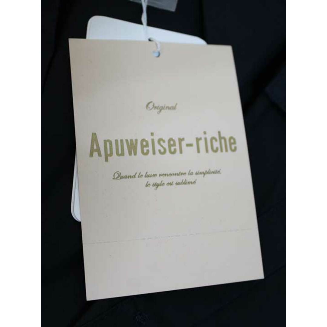 Apuweiser-riche(アプワイザーリッシェ)の【春物 新入荷】新品未使用品☆Apuweiser-riche/アプワイザーリッシェ☆レースカラー2wayブラウス/シャツ/ブラウス/長袖/無地 ネイビー/紺 レディース 1 春夏 204042 レディースのトップス(シャツ/ブラウス(半袖/袖なし))の商品写真