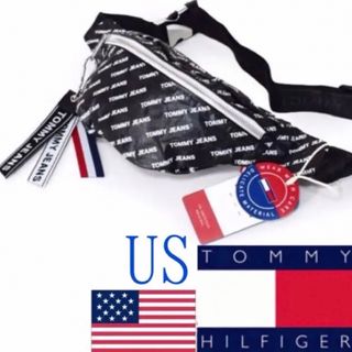 TOMMY HILFIGER - レア 新品 トミーヒルフィガー USA ボディバッグ ウエストバッグ