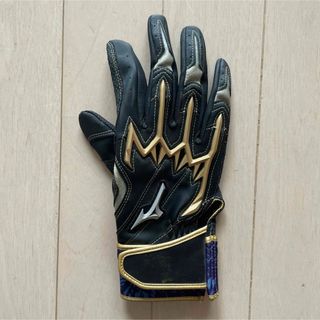 ミズノ(MIZUNO)の野球　バッティング手袋　右手用(野球)