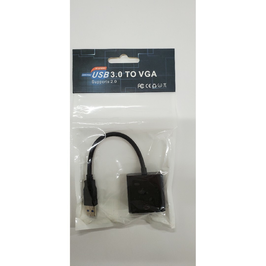 【新品】USB3.0　TO　VGA スマホ/家電/カメラのオーディオ機器(その他)の商品写真