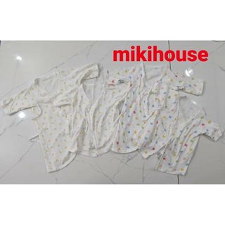 ミキハウス(mikihouse)の肌着　長肌着　短肌着　ミキハウス　ベビー(肌着/下着)