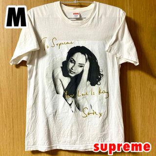 シュプリーム(Supreme)の‼️限界価格‼️ Supreme シュプリーム シャーデー Tシャツ 白 M(Tシャツ/カットソー(半袖/袖なし))