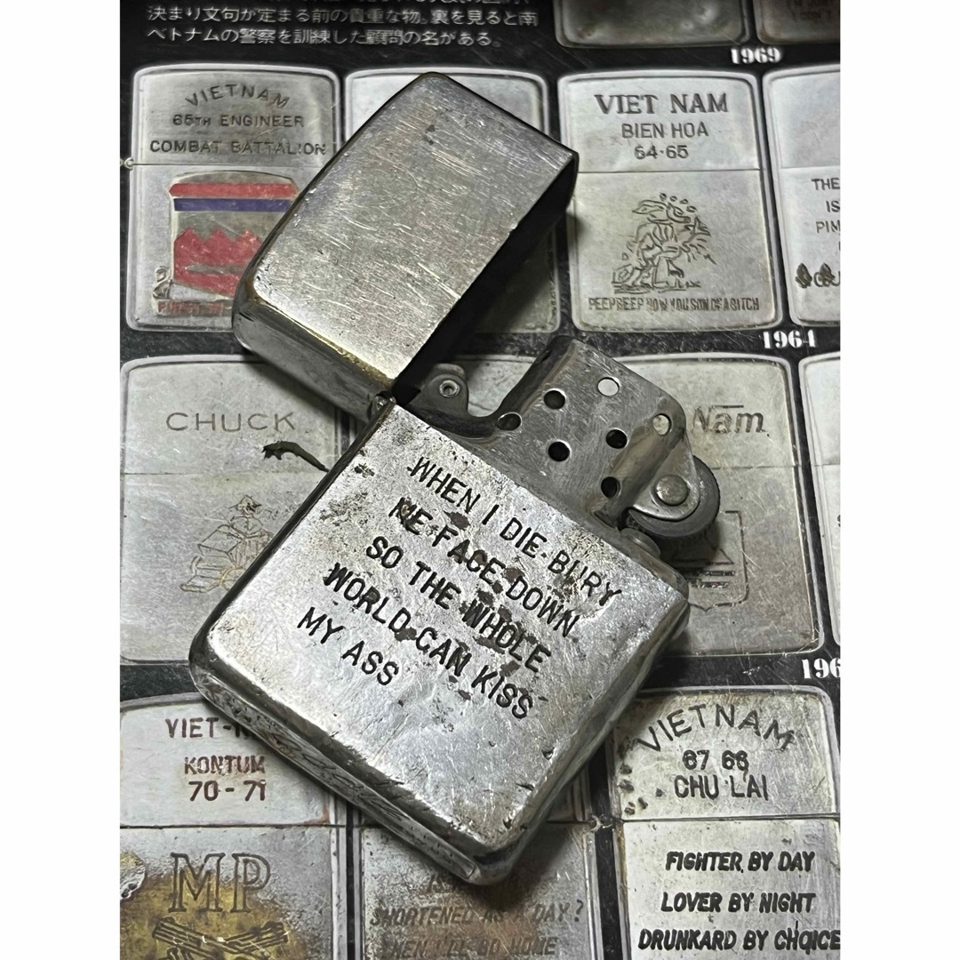 ZIPPO(ジッポー)の【ベトナムZIPPO】本物 1966年製ベトナムジッポー「スヌーピー」 メンズのファッション小物(タバコグッズ)の商品写真