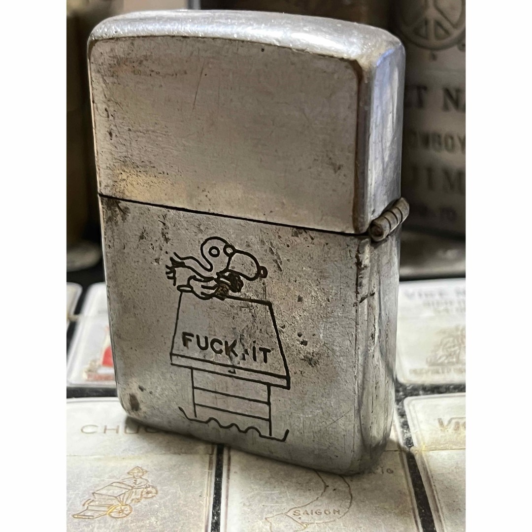 ZIPPO(ジッポー)の【ベトナムZIPPO】本物 1966年製ベトナムジッポー「スヌーピー」 メンズのファッション小物(タバコグッズ)の商品写真