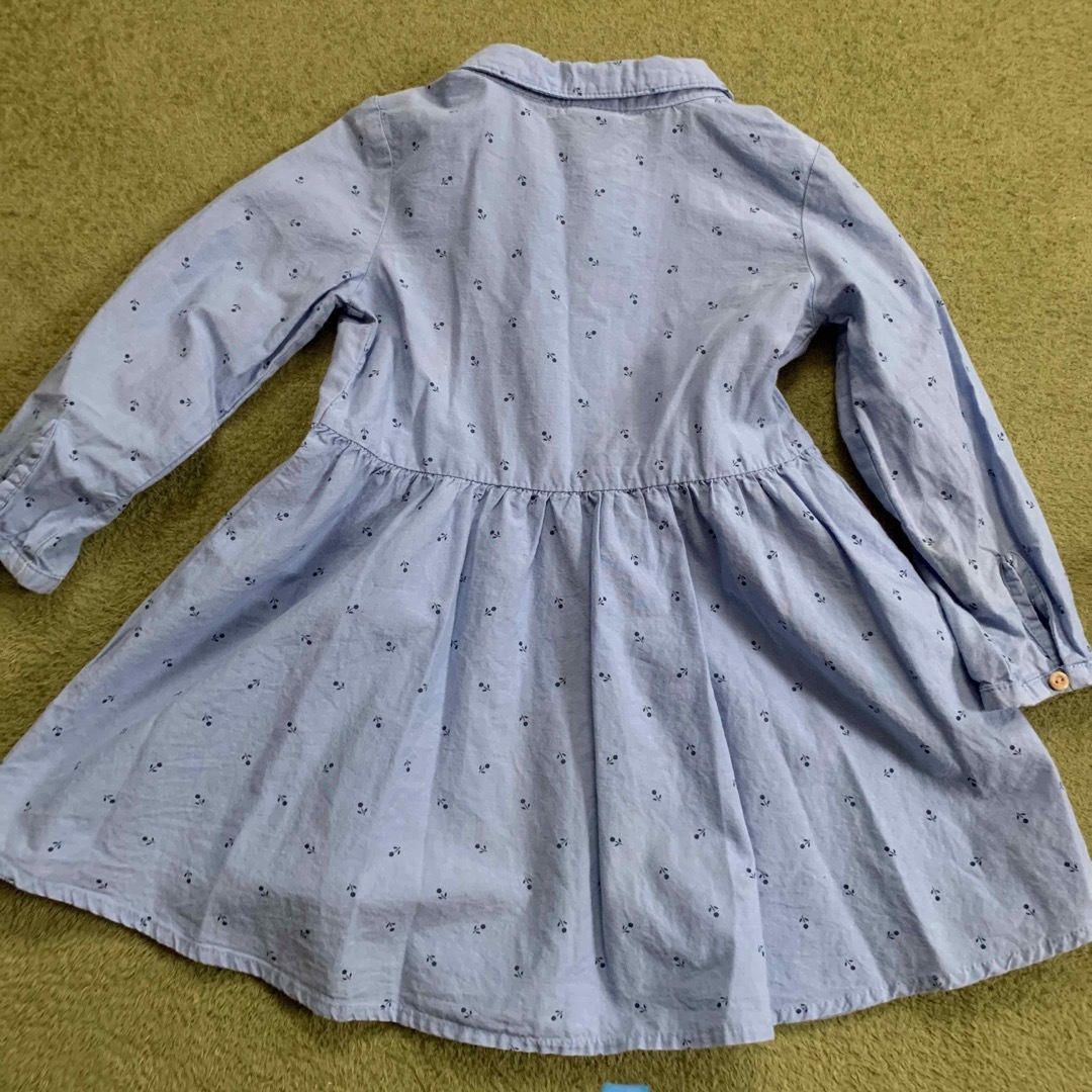 H&M(エイチアンドエム)のワンピース　ジャンバースカート　86 キッズ/ベビー/マタニティのベビー服(~85cm)(ワンピース)の商品写真