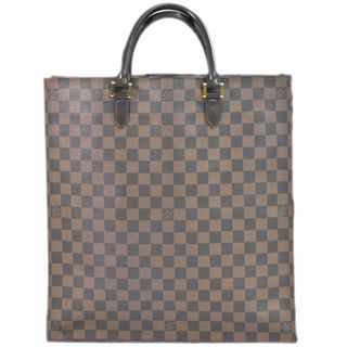 ルイヴィトン(LOUIS VUITTON)の本物 ルイヴィトン LOUIS VUITTON LV サックプラ ダミエエベヌ ハンドバッグ トートバッグ ブラウン N51140 Sac Plat ビトン バッグ 中古	(ハンドバッグ)