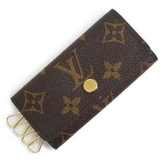 ルイヴィトン(LOUIS VUITTON)のルイ ヴィトン キーケース ミュルティクレ 4 モノグラム ブラウン 茶 ゴールド金具 M69517 箱付 LOUIS VUITTON（新品・未使用品）(キーケース)