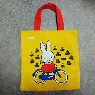 ミッフィー(miffy)の【ほぼ未使用品】miffy ミッフィー  手提げバッグ(シューズバッグ)