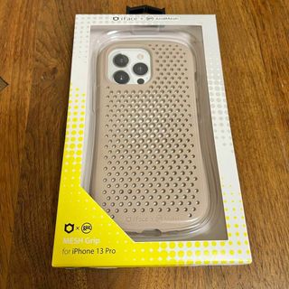 ハミィ(Hamee)のiFace X ANDMESH MESH GRIP CASE  ベージュ(iPhoneケース)