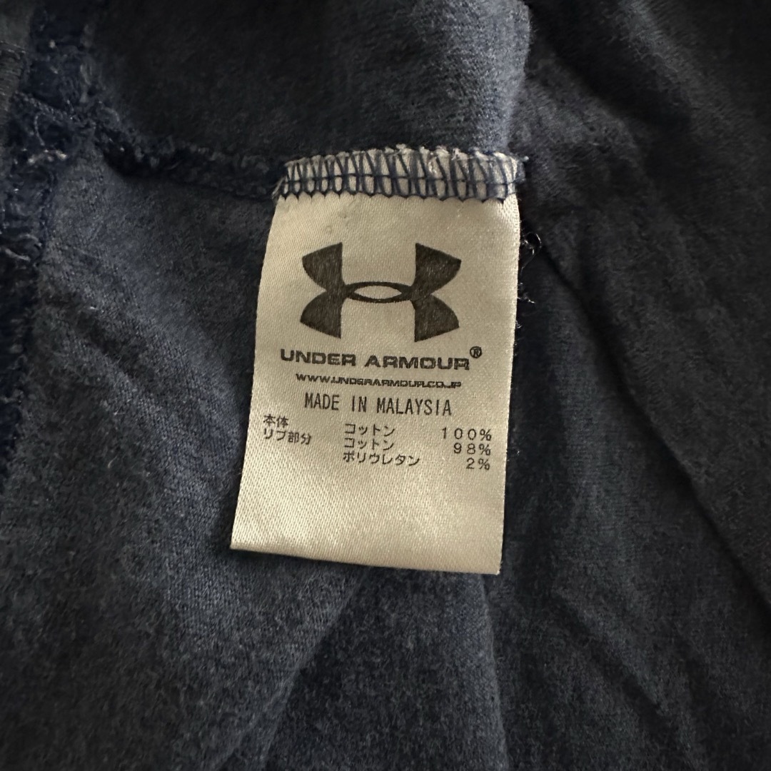 UNDER ARMOUR(アンダーアーマー)のアンダーアーマー　リンガーTシャツ　Mサイズ　ビッグロゴ　半袖　くすみカラー メンズのトップス(Tシャツ/カットソー(半袖/袖なし))の商品写真