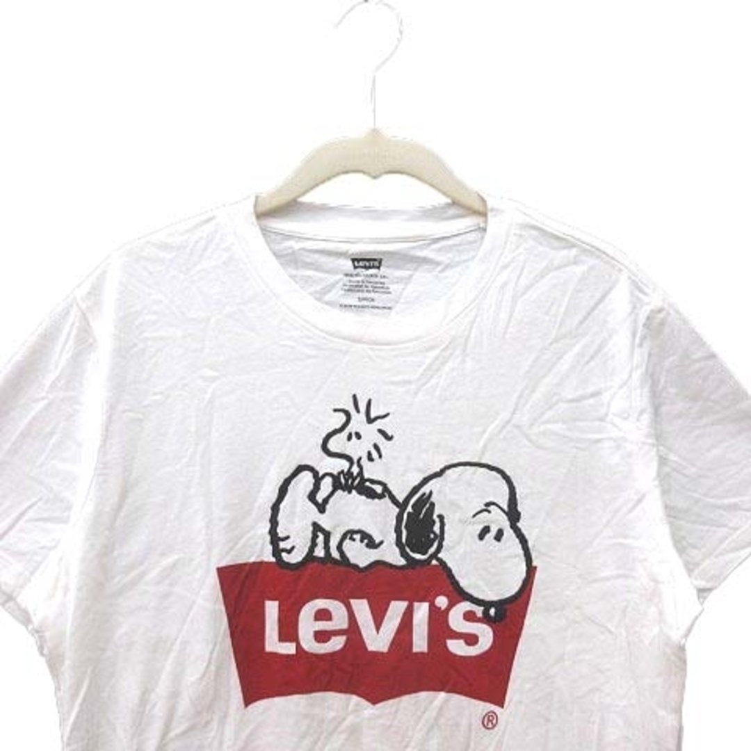 Levi's(リーバイス)のLevi's Tシャツ カットソー クルーネック プリント スヌーピー S 白 レディースのレディース その他(その他)の商品写真