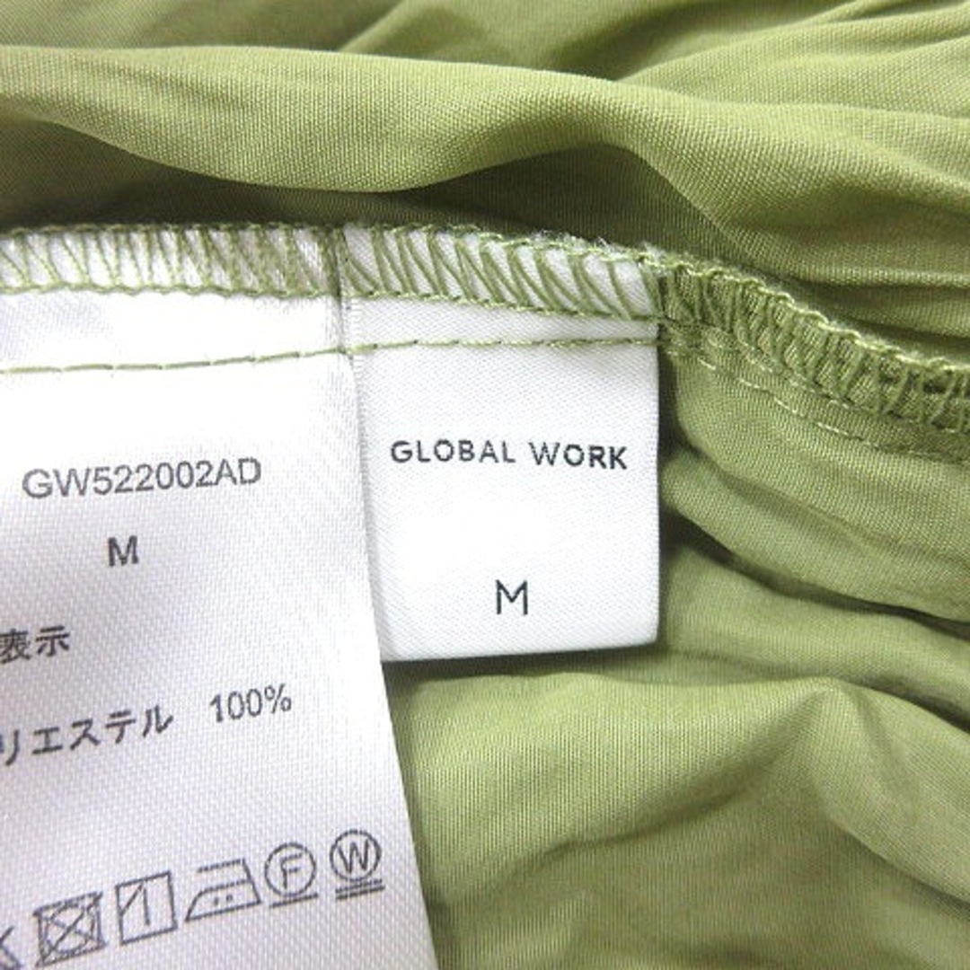 GLOBAL WORK(グローバルワーク)のグローバルワーク GLOBAL WORK ワイドパンツ スカンツ M 緑 レディースのパンツ(その他)の商品写真