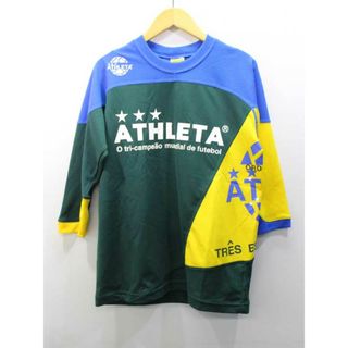 アスレタ(ATHLETA)の‡ATHLETA/アスレタ‡プリントトレーニングウェア/Tシャツ/半袖 マルチカラ― レディース S【中古】春夏秋冬 822042(Tシャツ(半袖/袖なし))