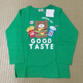 新品未使用 ミキハウス ホットビスケッツ 長袖Tシャツ 110