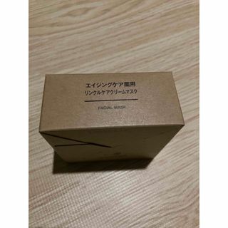 ムジルシリョウヒン(MUJI (無印良品))の無印良品 エイジングケア薬用リンクルケアクリームマスク 80g(オールインワン化粧品)