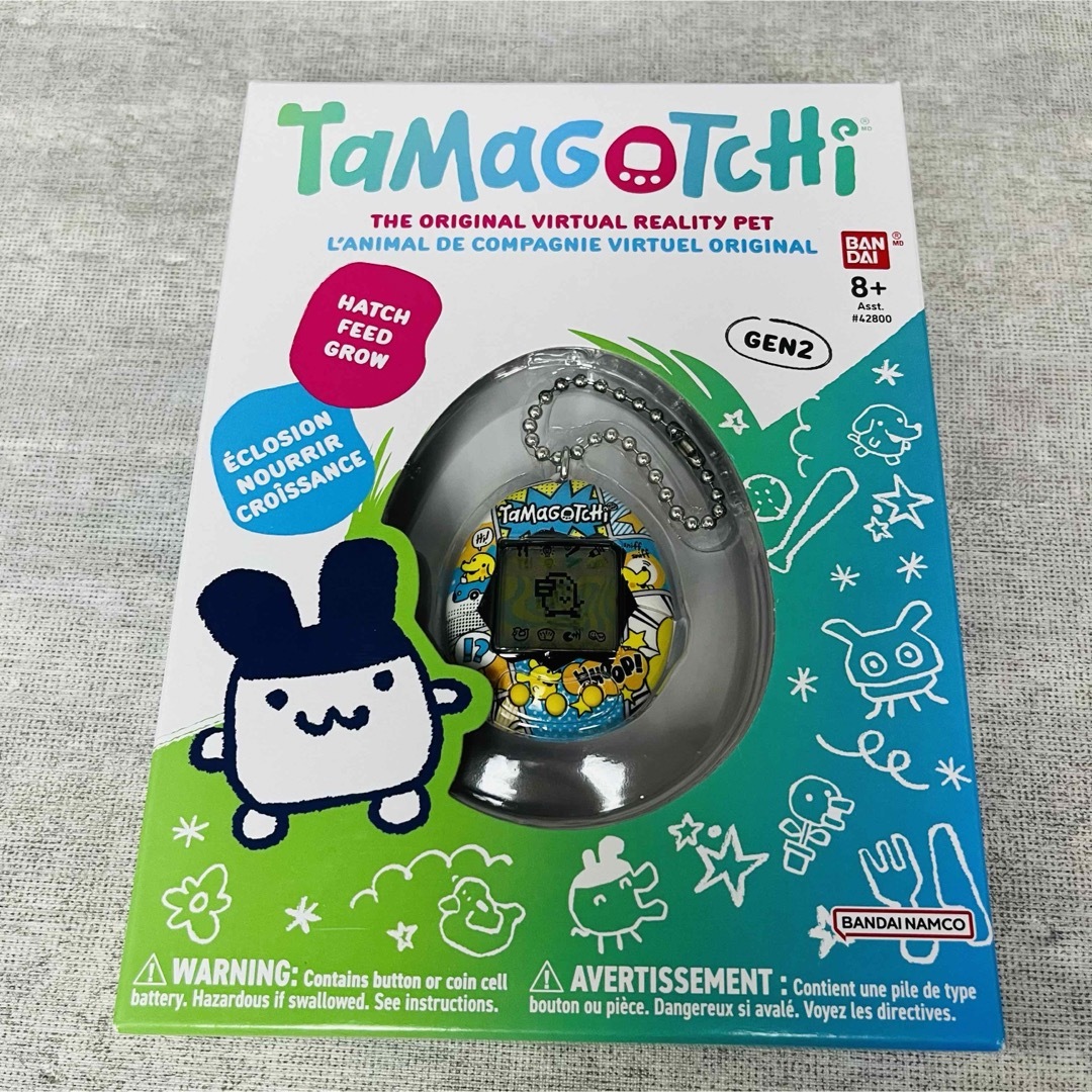 BANDAI(バンダイ)の【未使用に近い】Tamagotchi たまごっち ポチっちコミックブック エンタメ/ホビーのゲームソフト/ゲーム機本体(携帯用ゲーム機本体)の商品写真