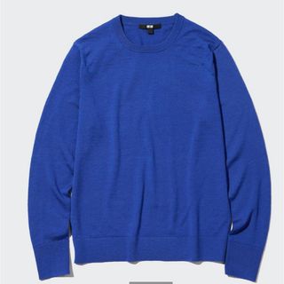 ユニクロ(UNIQLO)のエクストラファインメリノクルーネックセーター（長袖）(ニット/セーター)