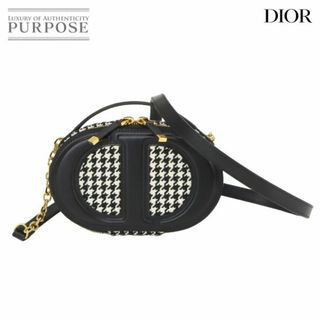 クリスチャンディオール(Christian Dior)の未使用 展示品 クリスチャン ディオール Christian Dior CDシグネチャー オーバル カメラバッグ ショルダー ツイード レザー VLP 90228883(ショルダーバッグ)