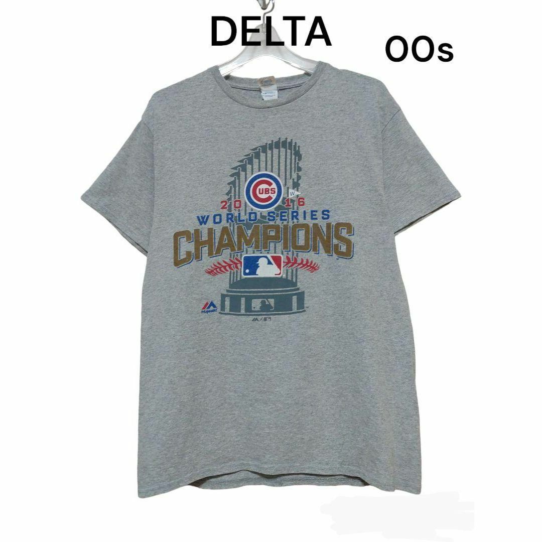 DELTA(デルタ)のDELTA　デルタ　00s　Majestic　MLB　シカゴ　カブス　Tシャツ メンズのトップス(Tシャツ/カットソー(半袖/袖なし))の商品写真