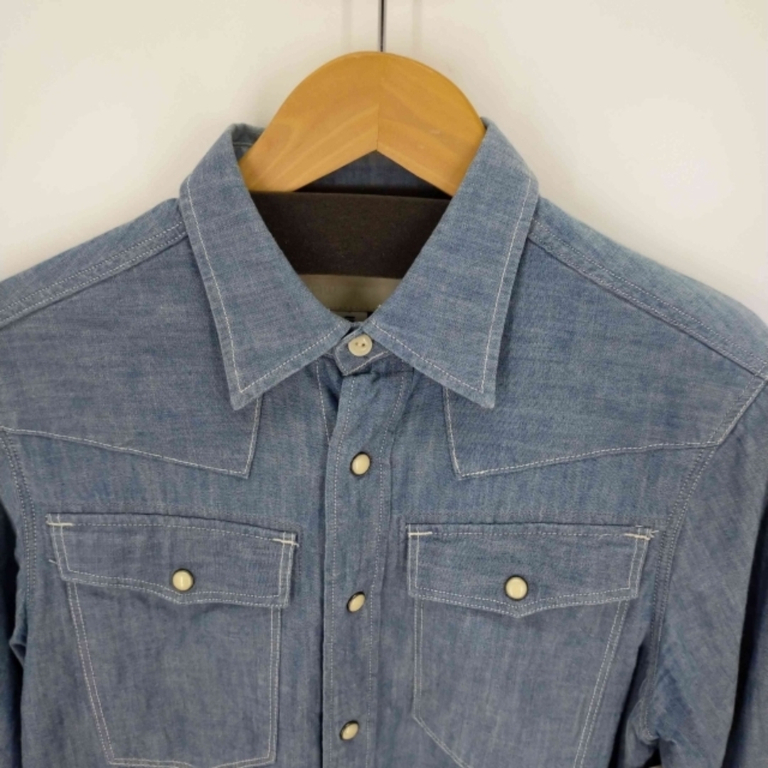 G-STAR RAW(ジースター)のG-STAR RAW(ジースターロー) L/Sデニムシャツ メンズ トップス メンズのトップス(その他)の商品写真