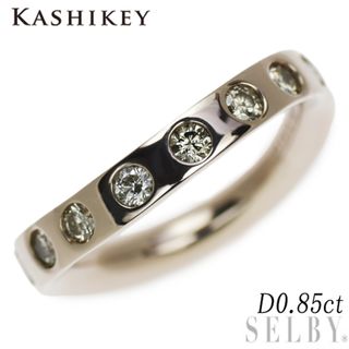 カシケイ K18BG ダイヤモンド リング 0.85ct(リング(指輪))