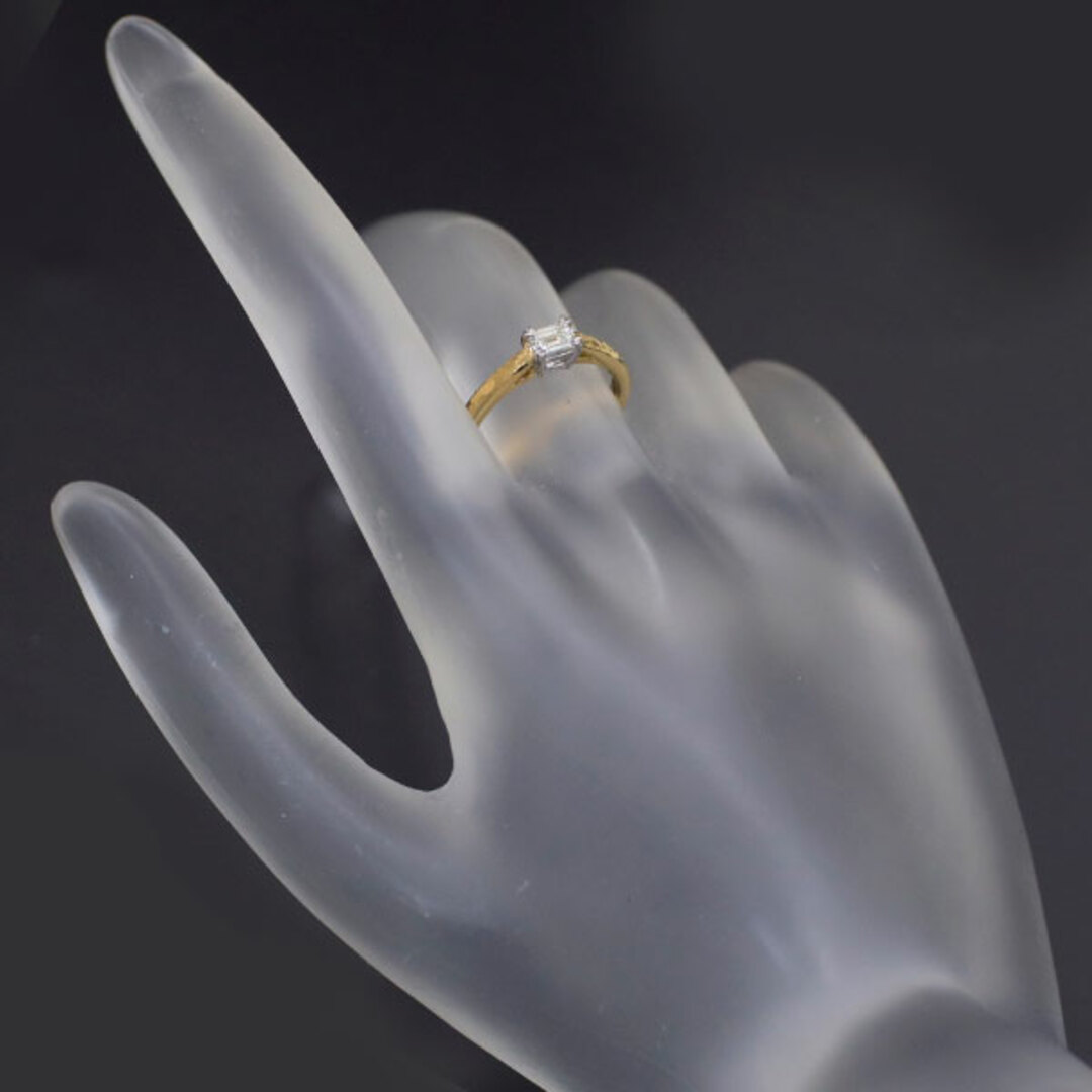 イノーヴェ K18/Pt950 ダイヤモンド リング 0.264ct レディースのアクセサリー(リング(指輪))の商品写真