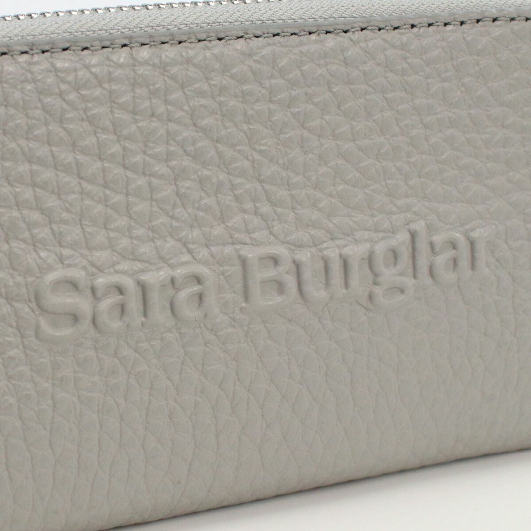 サラバーグラー  ファスナー長財布  110L GRIGIO　グレー系 レディースのファッション小物(財布)の商品写真