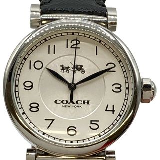 コーチ(COACH)の◎◎COACH コーチ 腕時計 クォーツ ユニセックス CA.72.7.14.1082 ホワイト(腕時計)