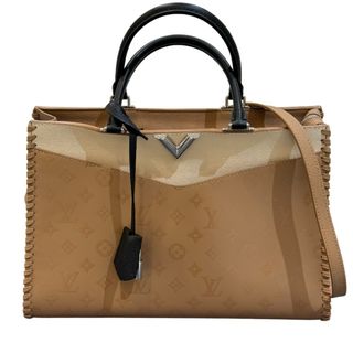 ルイヴィトン(LOUIS VUITTON)の　ルイ・ヴィトン LOUIS VUITTON ヴェリーシップトート M51929 ベージュ グレインレザー グレインレザー・スムースレザー レディース ショルダーバッグ(ショルダーバッグ)