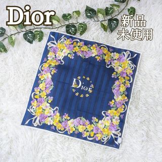 Christian Dior ディオール ハンカチ スカーフ バンダナ 綿