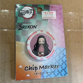 スリクソン(Srixon)のSRIXON鬼滅の刃チップマーカー　ピンク　禰󠄀豆子(その他)