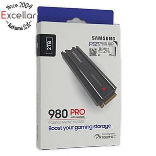 サムスン(SAMSUNG)のSAMSUNG製 SSD　980 PRO with Heatsink MZ-V8P2T0C/IT　2TB(PC周辺機器)