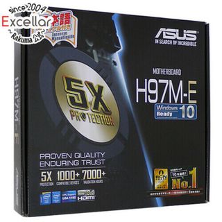 ASUS MicroATXマザーボード　H97M-E　LGA1150 元箱あり