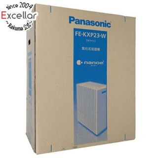 パナソニック(Panasonic)の【新品訳あり(箱きず・やぶれ)】 Panasonic　ヒーターレス気化式加湿機　FE-KXP23-W　ホワイト(加湿器/除湿機)