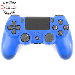 プレイステーション4(PlayStation4)のSONY　ワイヤレスコントローラー DUALSHOCK4　ウェイブ・ブルー　CUH-ZCT1J 02　本体のみ　ラバーなし(その他)