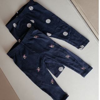 ベビーギャップ(babyGAP)のbaby GAP　レギンス　2本セット(パンツ)