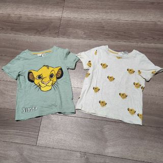 ディズニー(Disney)のライオンキング  Tシャツ 2枚セット(Tシャツ/カットソー)