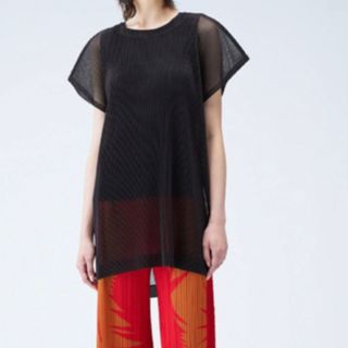 PLEATS PLEASE ISSEY MIYAKE - プリーツプリーズTATAMI APRIL BLACK PEPPER