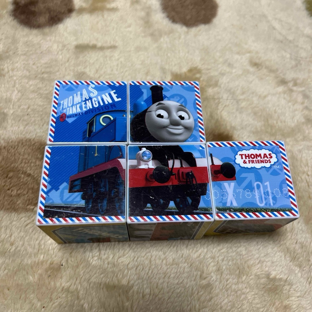 THOMAS(トーマス)のきかんしゃトーマス　キューブパズル キッズ/ベビー/マタニティのおもちゃ(知育玩具)の商品写真