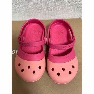 クロックス(crocs)のクロックス　C9 サンダル　ピンク(サンダル)