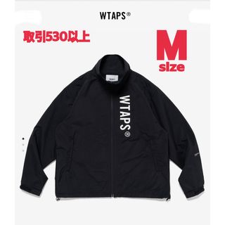 ダブルタップス(W)taps)のWTAPS 2024SS TRACK JACKET BLACK Mサイズ(ナイロンジャケット)