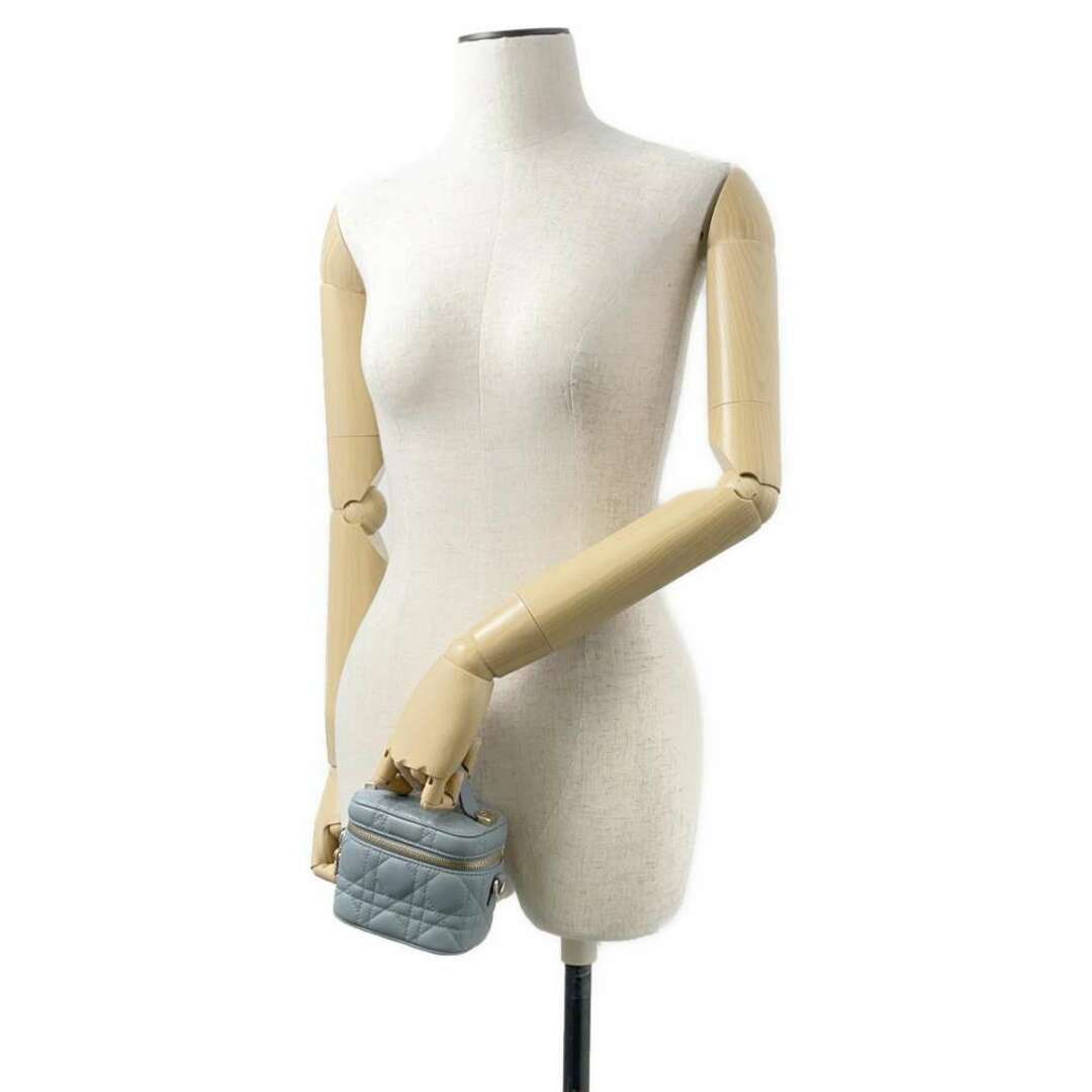 Dior(ディオール)のディオール ハンドバッグ レディディオール カナージュ マイクロ バニティ ラムスキン S0918ONMJ 2wayショルダー レディースのバッグ(ハンドバッグ)の商品写真