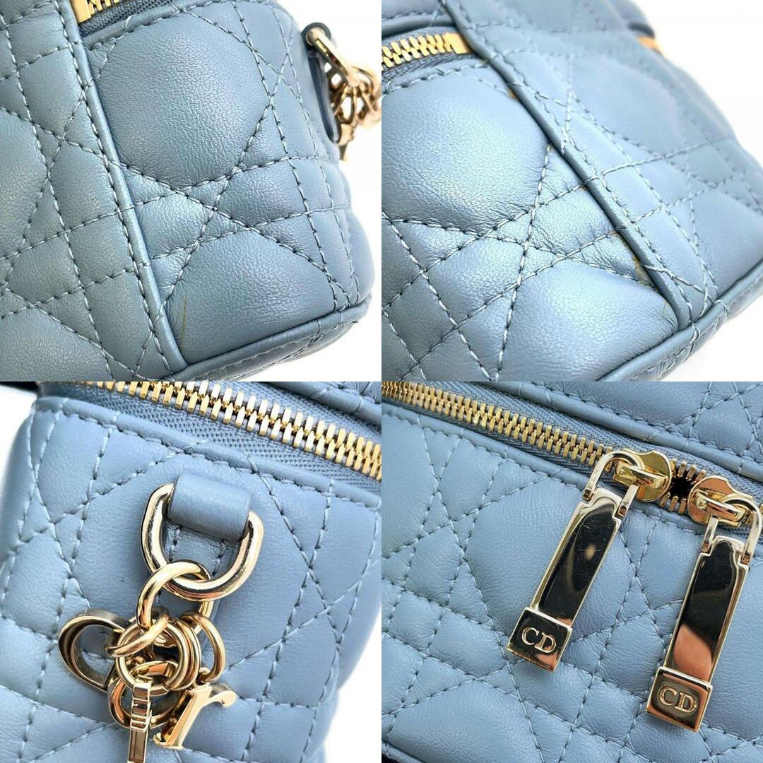 Dior(ディオール)のディオール ハンドバッグ レディディオール カナージュ マイクロ バニティ ラムスキン S0918ONMJ 2wayショルダー レディースのバッグ(ハンドバッグ)の商品写真