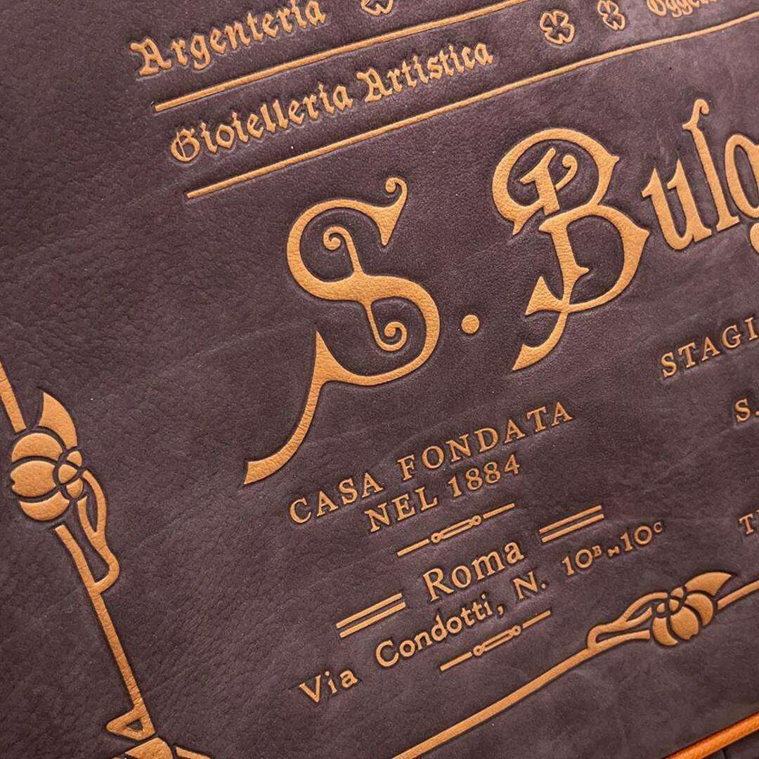 BVLGARI(ブルガリ)のブルガリ ショルダーバッグ ロゴ スエード BVLGARI ワンショルダー レディースのバッグ(ショルダーバッグ)の商品写真