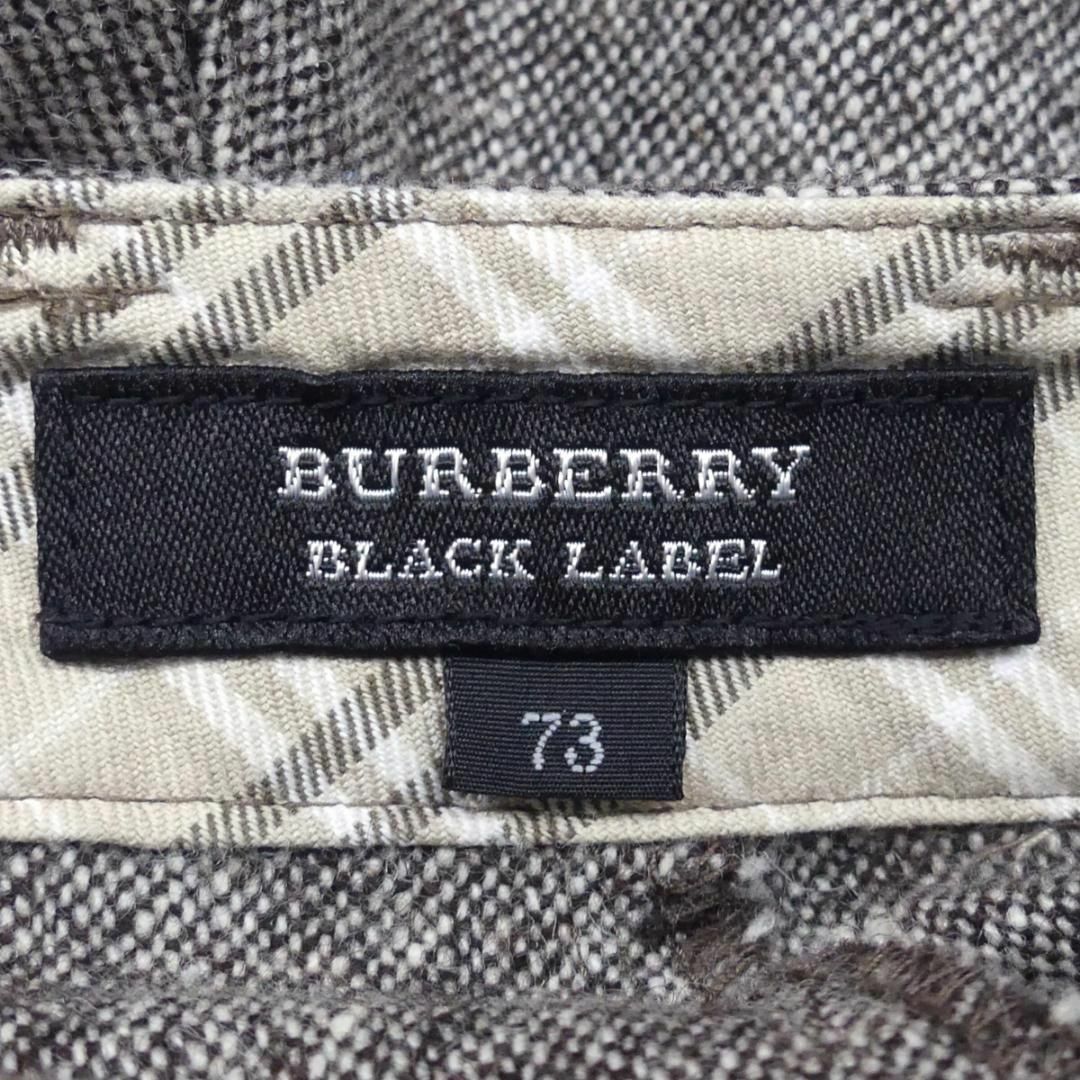 BURBERRY BLACK LABEL(バーバリーブラックレーベル)の廃盤 バーバリーブラックレーベル カーゴパンツ ウール ボトムス X7250 メンズのパンツ(ワークパンツ/カーゴパンツ)の商品写真