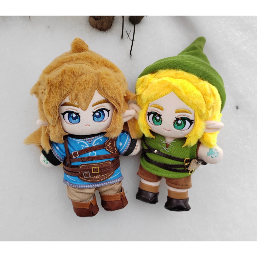 ゼルダの伝説 リンク ゼルダ姫 20cm 着せ替えぬいぐるみの通販 ゼルダの伝説 リンク ゼルダ姫 20cm 着せ替えぬいぐるみの通販