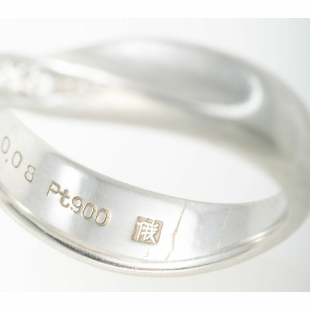 Pt900 ダイヤモンド リング 品番r22-255 レディースのアクセサリー(リング(指輪))の商品写真