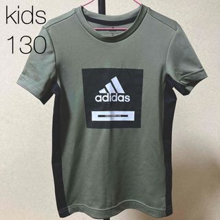 アディダス(adidas)のadidas ロゴプリントTシャツ(Tシャツ/カットソー)