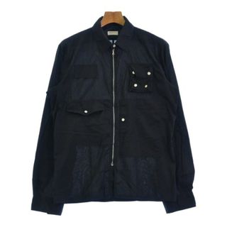 ドリスヴァンノッテン(DRIES VAN NOTEN)のDRIES VAN NOTEN カジュアルシャツ 52(XL位) 黒 【古着】【中古】(シャツ)