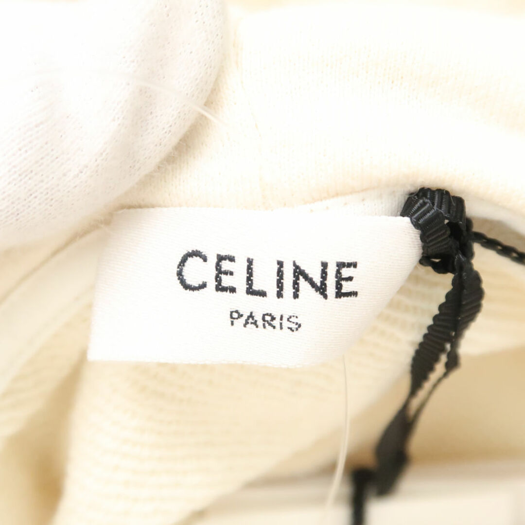 celine(セリーヌ)の美品 CELINE セリーヌ 2Y377450I トリオンフ フーディ プルオーバー S 綿 カシミヤ フード パーカー レディース AM5591W1  レディースのトップス(ベスト/ジレ)の商品写真